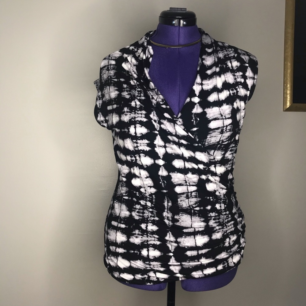 NWT CHAUS NY Blouse Size M